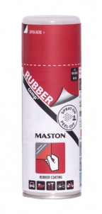 Maston Rubbercomp tekutá guma v spreji červená pololesklá 400ml