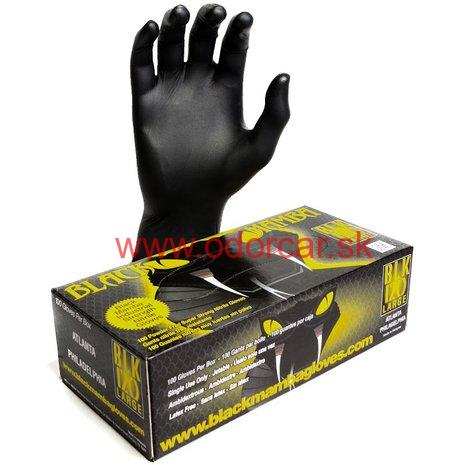 Nitrilové rukavice Black Mamba 100ks - veľkosť M