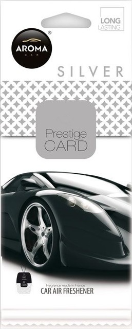 Aroma car Prestige card - Chrome osviežovač