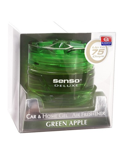 Dr.Marcus Senso Deluxe - Green Apple osviežovač vzduchu do automobilu