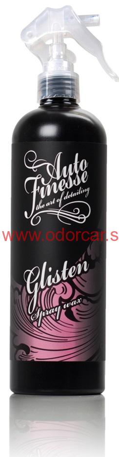Auto Finesse Glisten Spray Wax 500 ml rýchly vosk v rozprašovači