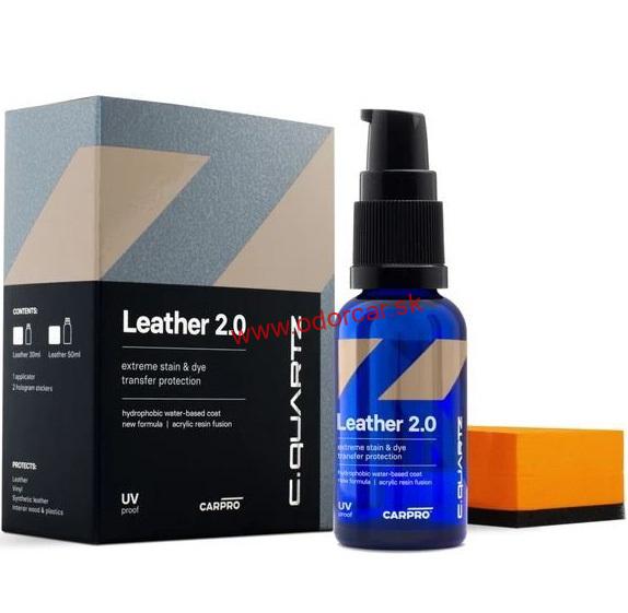 CarPro CQUARTZ Leather 2.0 30 ml - Keramická ochrana kože