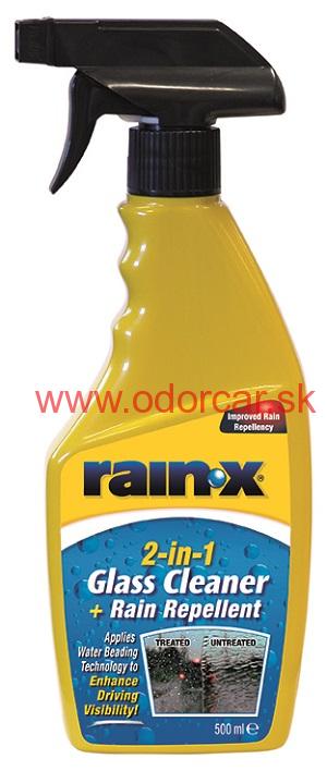 Rain-X 2-IN-1 Glass Cleaner + Rain Repellent 500 ml
