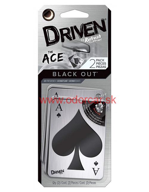 Driven The Ace Black Out  - skvelá vôňa z dizajnom kariet