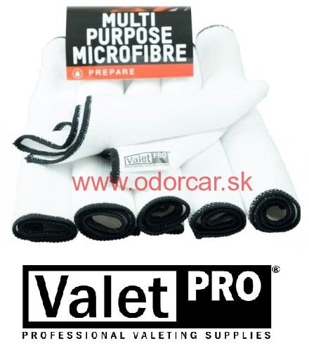 ValetPro Micro Fibre Cloth White 6pcs - Sada mikrovláknových utierok 6ks