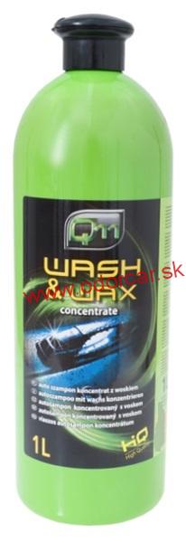 Q11 Wash & Wax - Šampón s voskom (koncentrát) 1000 ml