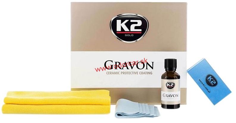 K2 Gravon 50ml - Keramická ochrana laku set