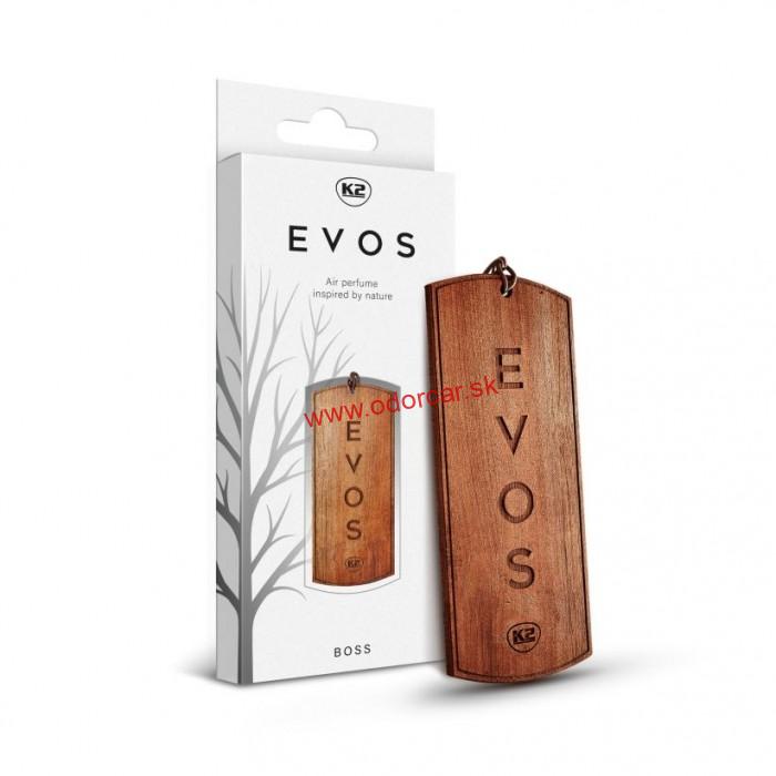 K2 EVOS Boss - Parfumovaný drevený prívesok