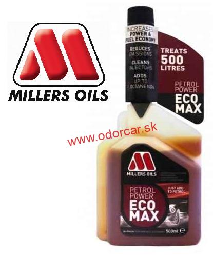 Millers Oils Petrol Power EcoMax - Aditívum do benzínu 500ml