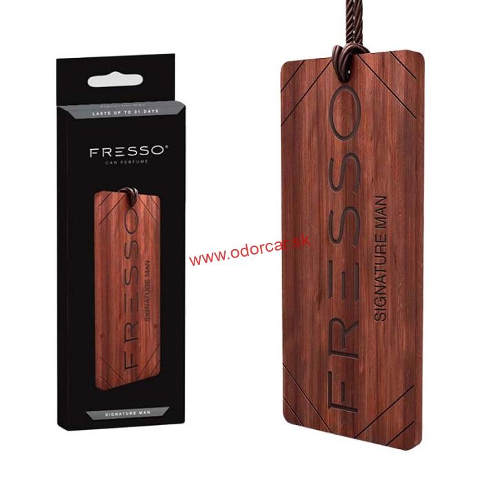 Fresso - Signature Man drevený prívesok