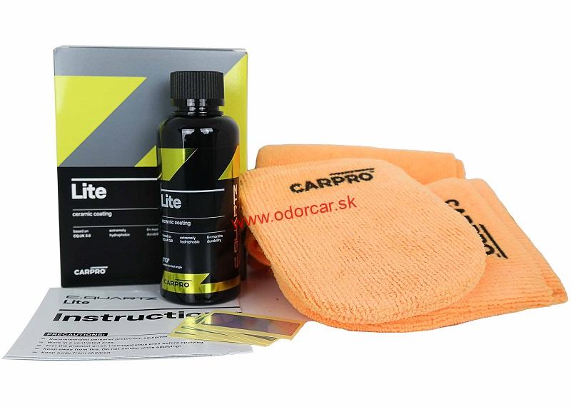 CarPro CQUARTZ Lite kit 150 ml - Keramická ochrana laku