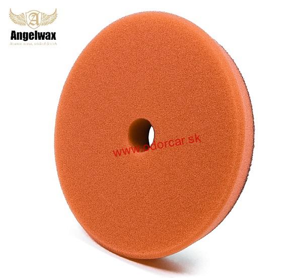 Angelwax Slimline pad 130/140 mm Orange medium cut - Stredne tvrdý kotúč