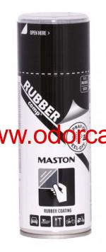 Maston Rubbercomp tekutá guma v spreji čierna pololesklá 400ml