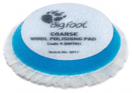 Rupes Coarse vlnený leštiaci kotúč 40mm modrý