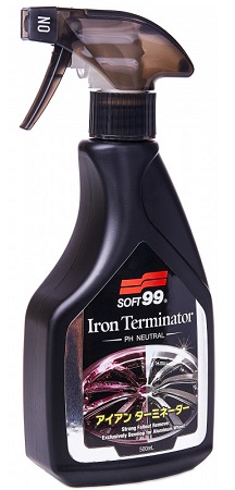 Soft99 Iron Terminator 500 ml čistič ALU diskov