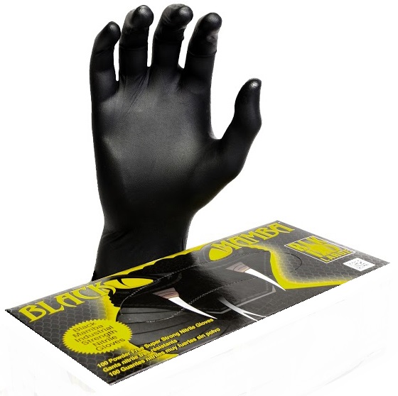 Nitrilové rukavice Black Mamba 1 pár - veľkosť L