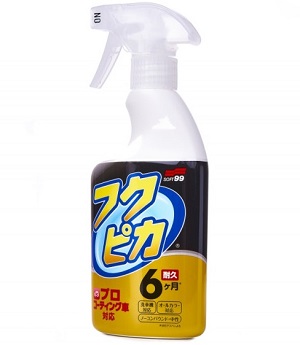 Soft99 FUKUPIKA Spray Strong Type 400 ml Up to 6 Months - čistič a vosk v jednom
