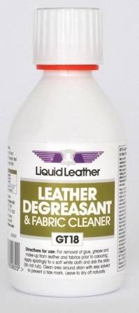 Gliptone Liquid Leather GT18 Leather Degreasant & Fabric Cleaner 250 ml 