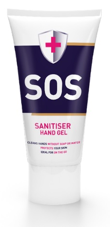 SOS Dezinfekčný gél na ruky 65ml