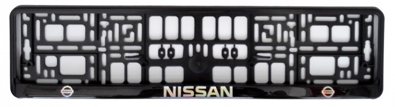 Podložka pod ŠPZ Nissan - sada 2ks živicová