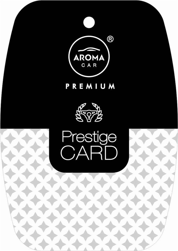 Aroma car Prestige card - Silver osviežovač