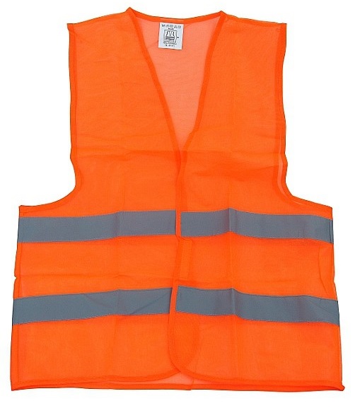 Výstražná vesta oranžová XL