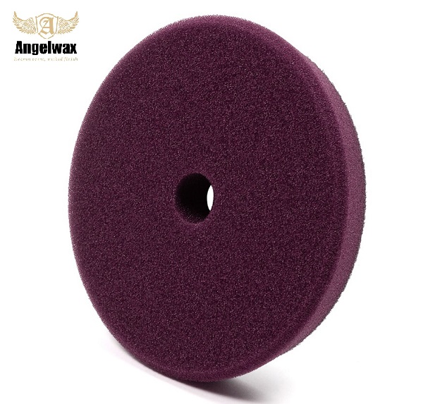 Angelwax Slimline pad 130/140 mm Maroon heavy cut - Tvrdý lkotúč