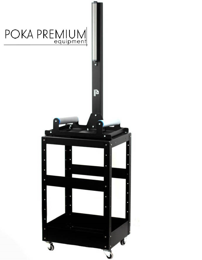 Poka Premium Trolley + Wheel stand - Detailingový vozík so stojanom na kolesa