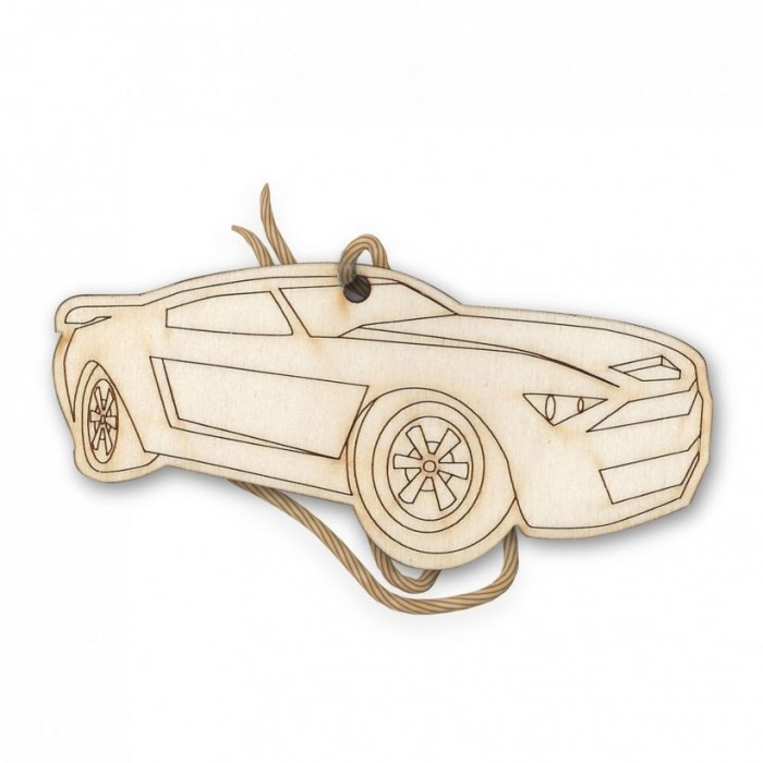 K2 WOODY Car Men drevený prívesok