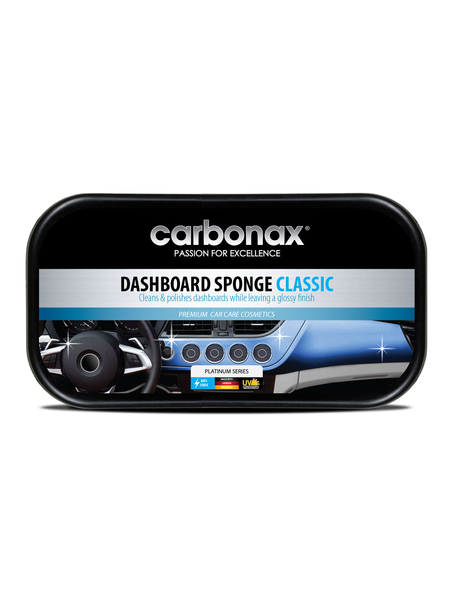 CARBONAX® hubka na palubovku a interiér CLASSIC