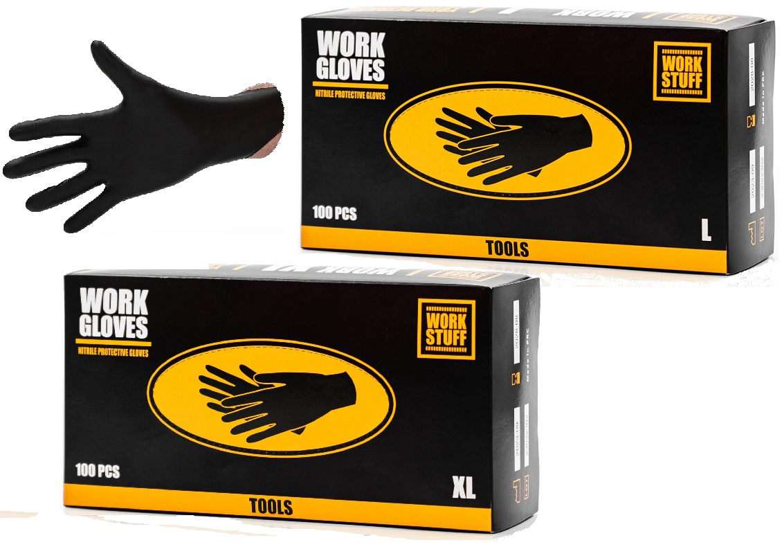 Work Stuff Work Gloves - Nitrilové chemicky a mechanicky odolné rukavice