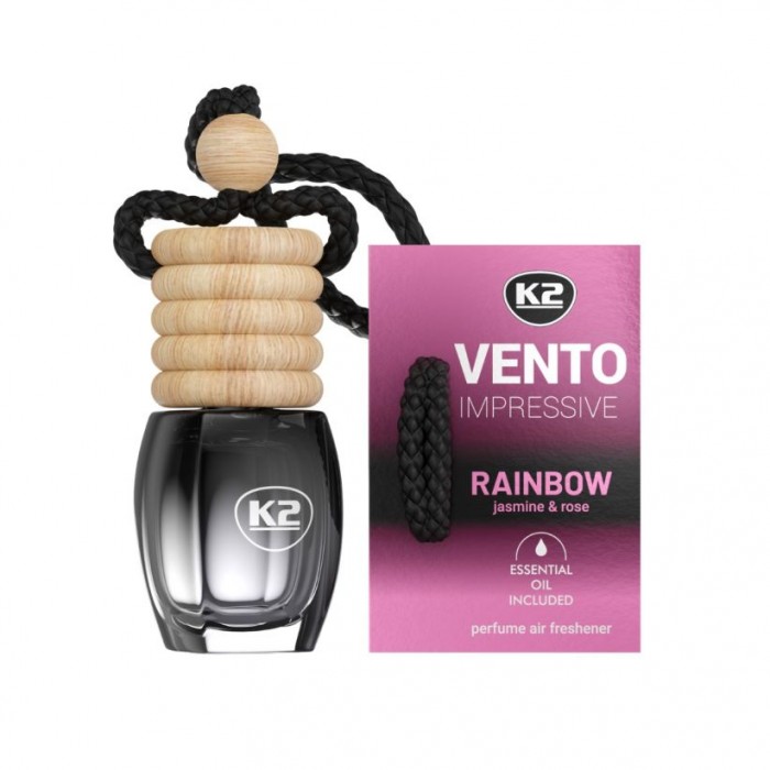 K2 VENTO 8ml Impressive Solo RAINBOW - Elegantný osviežovač vzduchu vo fľaštičke