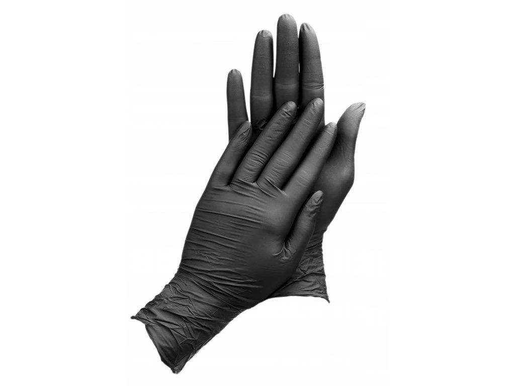 Nitrilové rukavice EasyCare Black 100ks