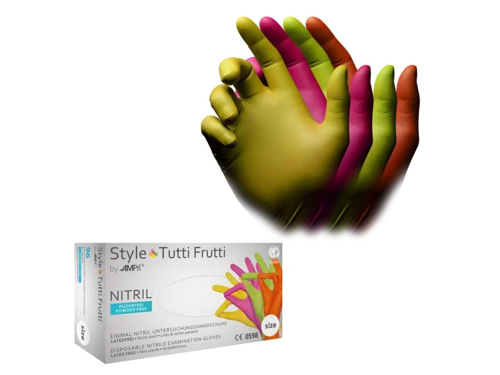 Nitrilové rukavice Tutti Frutti Premium 96ks