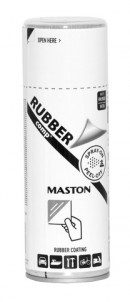 Maston Rubbercomp tekutá guma v spreji bielá pololesklá 400ml